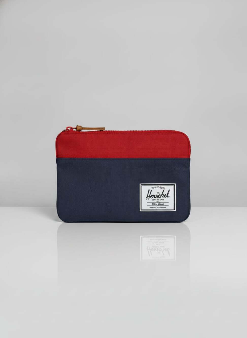 Herschel Supply Co. Anchor Sleeve Red and Navy Color Block 10" Tablet Case